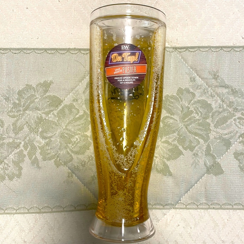 16 oz freezing Pilsner Plastic Beer Cup